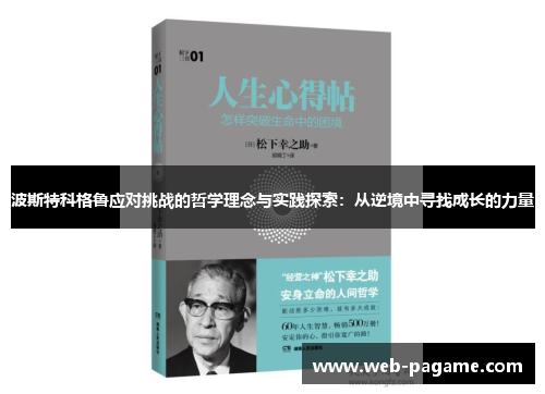 波斯特科格鲁应对挑战的哲学理念与实践探索：从逆境中寻找成长的力量