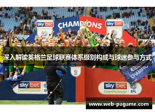 深入解读英格兰足球联赛体系级别构成与球迷参与方式