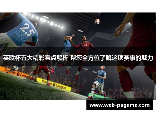 英联杯五大精彩看点解析 帮您全方位了解这项赛事的魅力