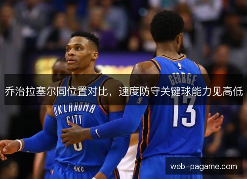 乔治拉塞尔同位置对比,速度防守关键球能力见高低 乔治拉塞尔同位置对比,速度防守关键球能力见高低